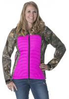 DSG - DSG Soft Shell Womens Jacket - 21736 - Realtree Xtra Pink - Small - Image 1