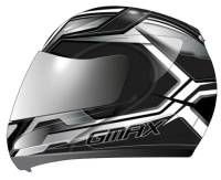 G-Max - G-Max GM44S Glacier Helmet - XF-3-72-6086XS - Flat Black/Dark Silver - X-Small - Image 1