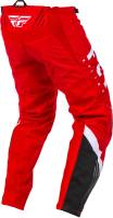 Fly Racing - Fly Racing F-16 Youth Pants - 373-93322 - Red/Black/White - 22 - Image 3