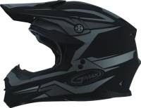 G-Max - G-Max MX86 Revoke Helmet - G3866073 - Matte Black/Silver - X-Small - Image 1