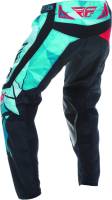 Fly Racing - Fly Racing Kinetic Crux Pants - 370-53932 - Teal/Red - 32 - Image 2