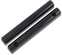 LA Choppers - LA Choppers 10in. Straight Risers For Kage Fighter Handlebars - Gloss Black - LA-7335-10RB - Image 1