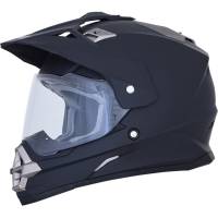 AFX - AFX FX-39 Dual Sport Series 2 Solid Helmet - 0110-5838 - Matte Black - Large - Image 1