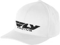 Fly Racing - Fly Racing Podium Hat - 351-0384S - White - Sm-Md - Image 1