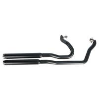 Bassani Manufacturing - Bassani Manufacturing Pro Street Exhaust System - Straight-Cut - Black - 6V13TB - Image 1