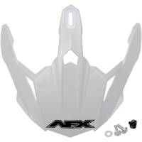 AFX - AFX Peak with Screws for FX-39DS Dual Sport Helmets - Pearl White - 0132-0574 - Image 1