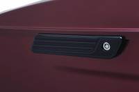 Kuryakyn - Kuryakyn Tri-Line Saddlebag Hinge Covers - Gloss Black - 6987 - Image 1