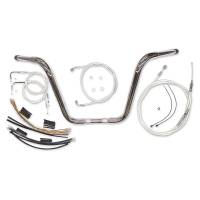 Magnum - Magnum Caliber Ape Hanger Handlebar Installation Kit - 12in. - Chrome - 38844-112 - Image 1