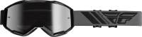 Fly Racing - Fly Racing Zone Youth Goggles - 37-5166 - Black / Silver Mirror/Smoke Lens - OSFM - Image 1