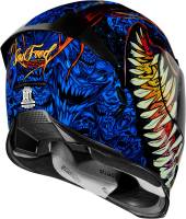 Icon - Icon Airframe Pro Soul Food Helmet - 0101-14720 - Blue - X-Small - Image 3