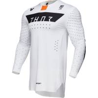 Thor - Thor Sportmode Rogue Jersey - 2910-8199 - White/Orange - Small - Image 1
