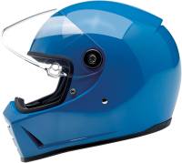 Biltwell Inc. - Biltwell Inc. Lane Splitter Solid Helmet - 1004-129-101 - Gloss Tahoe Blue - X-Small - Image 3