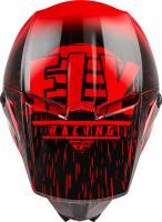 Fly Racing - Fly Racing Kinetic K120 Helmet - 73-8622M - Red/Black - Medium - Image 3