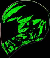 Icon - Icon Airform Ritemind Glow Helmet - 0101-14078 - Green - X-Small - Image 4