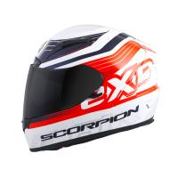 Scorpion - Scorpion EXO-R2000 Fortis Helmet - 200-7815 - White/Orange - Large - Image 1