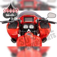 Klock Werks - Klock Werks Pullback Klip Hanger Handlebar - 14in. - Black/Black - KWH-01-0332 - Image 2