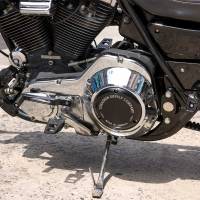 Thrashin Supply Company - Thrashin Supply Company Derby Cover - Classic - Machine Cut Black Anodized - TSC-3010-4 - Image 2