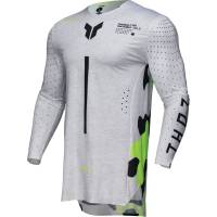 Thor - Thor Sportmode Riot Jersey - 2910-8124 - White/Acid - Small - Image 1