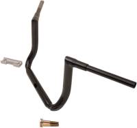 LA Choppers - LA Choppers 1-1/2in. Grande Twin Peaks Touring Handlebars - 12in. Rise - Gloss Black - LA-7365-12B - Image 2