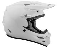 Fly Racing - Fly Racing F2 Carbon Solid Helmet - 73-4009XS - White - X-Small - Image 2