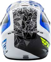 Fly Racing - Fly Racing Kinetic Crux Helmet - 73-33832X - White/Black/Blue - 2XL - Image 3