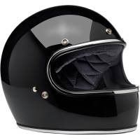 Biltwell Inc. - Biltwell Inc. Gringo Solid Helmet - 1002-101-101 - Gloss Black - X-Small - Image 1