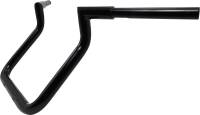 LA Choppers - LA Choppers 1-1/4in. Twin Peak Handlebar - 10in. - Black - LA-7368-10B - Image 2