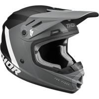 Thor - Thor Sector Chev Youth Helmet - 0111-1483 - Gray/Black - Large - Image 1