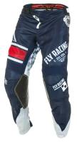 Fly Racing - Fly Racing Kinetic Mesh Era Pants - 372-33126 - Navy/White/Red - 26 - Image 4