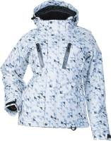 DSG - DSG Craze 3.0 Womens Jacket - 35619 - White Print - Small - Image 1