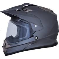 AFX - AFX FX-39 Dual Sport Series 2 Solid Helmet - 0110-5846 - Frost Gray - Small - Image 1