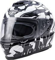 Fly Racing - Fly Racing Sentinel Ambush Helmet - 73-8329S - Black/White - Small - Image 1