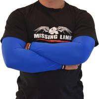 Missing Link - Missing Link Armpro Sleeves - APBL-XL - Solid Blue - X-Large - Image 1