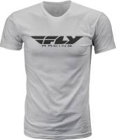 Fly Racing - Fly Racing Corporate Standard T-Shirt - 352-0946M - Gray - Medium - Image 1