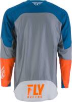 Fly Racing - Fly Racing Evolution DST Youth Jersey - 372-221YX - Navy/Gray/Orange - X-Large - Image 2