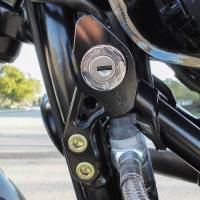 Joker Machine - Joker Machine Ignition Switch Relocation Bracket - Black Anodized - 09-070B - Image 2