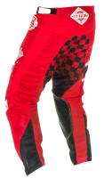 Fly Racing - Fly Racing Kinetic Mesh Era Pants - 372-33230 - Red/White/Black - 30 - Image 3