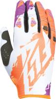 Fly Racing - Fly Racing Kinetic Gloves (2017) - 370-41710 - Orange/Purple - 10 - Image 1