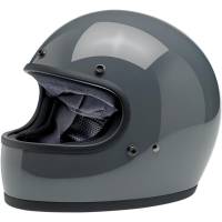 Biltwell Inc. - Biltwell Inc. Gringo Solid Helmet - 1002-109-102 - Gloss Storm Gray - Small - Image 1