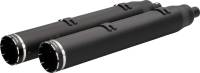 Khrome Werks - Khrome Werks 4-1/2in. War Hammer Slip-On Muffler - Black - 202225 - Image 3