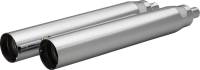 Khrome Werks - Khrome Werks 4-1/2in. War Hammer Slip-On Muffler - Black - 202225 - Image 2