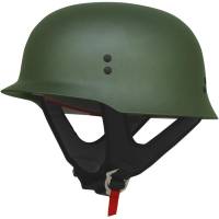 AFX - AFX FX-88 Solid Helmet - 0103-1083 - Flat Olive Drab - Small - Image 1