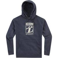 Icon - Icon Stamptup Pullover Hoody - 3050-5196 - Blue Heather - Large - Image 1