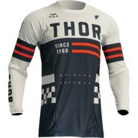Thor - Thor Pulse Combat Youth Jersey - 2912-2185 - Midnight/Vintage White - 2XS - Image 1