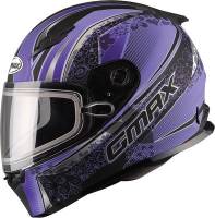 G-Max - G-Max FF49 Elegance Snow Helmet - G2492599  TC22 - Flat Black/Purple - 3XL - Image 1
