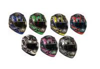 Zoan - Zoan Flux 4.1 Devil Graphics Helmet - 137-613 - Blue - X-Small - Image 1