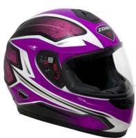 Zoan - Zoan Thunder Electra Graphics Snow Helmet with Double Lens Shield - 223-175SN - Magenta - Medium - Image 1