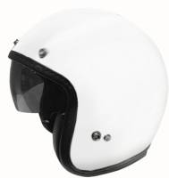 Zoan - Zoan 3/4 Retro Solid Helmet - 032-113 - White - X-Small - Image 1