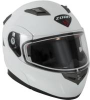 Zoan - Zoan Flux 4.1 Solid Snow Helmet with Double Lens - 037-003SN - White - X-Small - Image 1