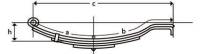 UCF - UCF Leaf Spring - Hook Down - 25in. L - UNA-231 - Image 2